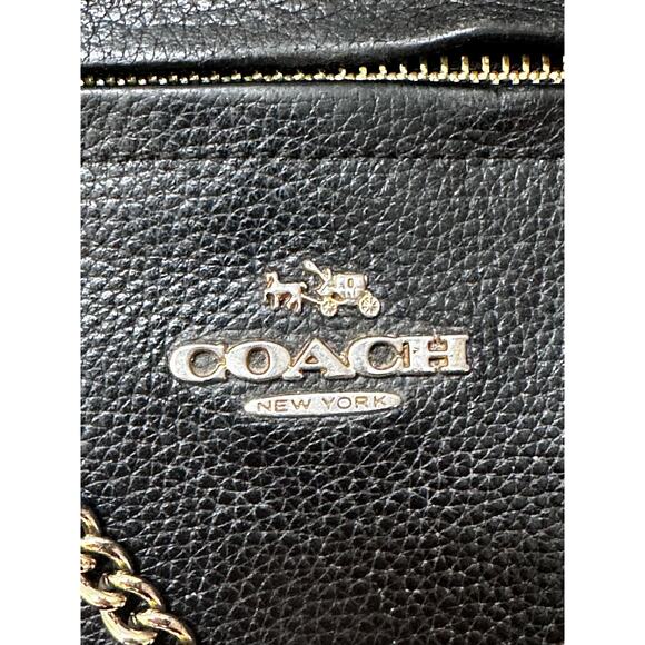 Coach|Clutch|Black w/Gold - Picture 11 of 12